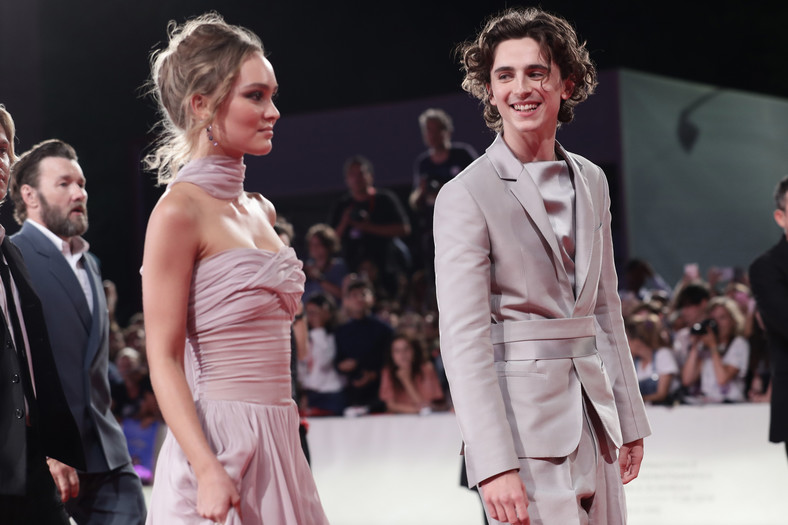 Lily-Rose Depp i Timothée Chalamet