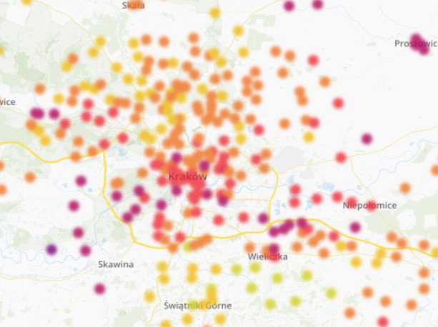 Smog Kraków 19.12