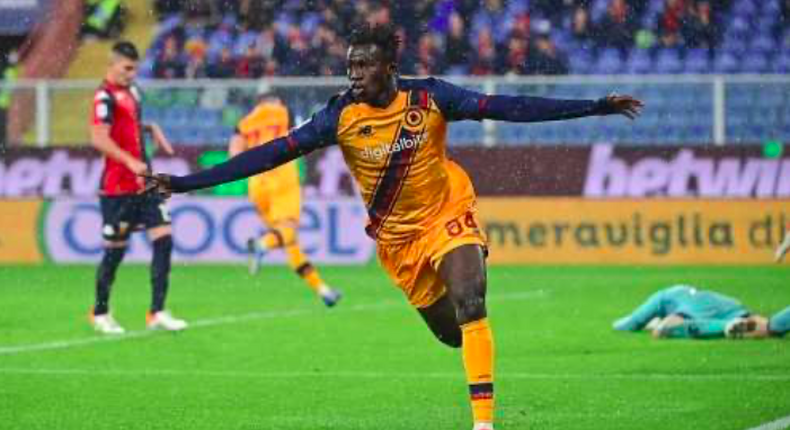 Afena-Gyan scores an incredible brace for AS Roma