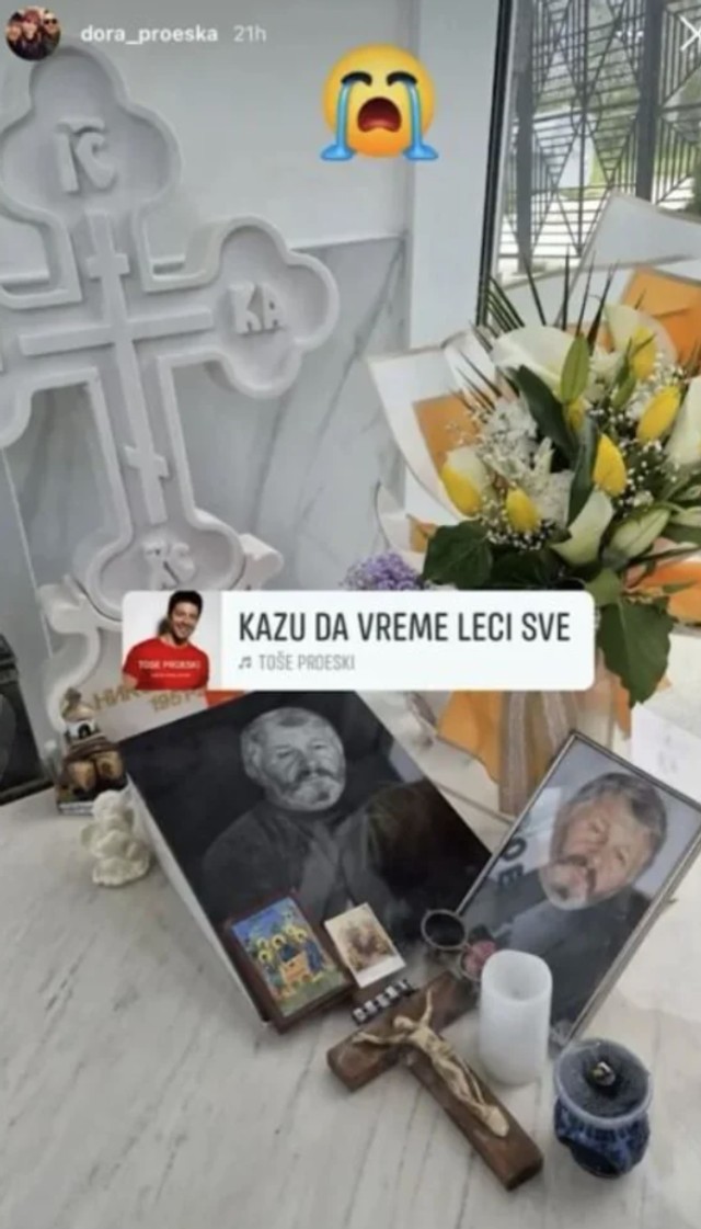 Dora Proeska se prisetila pokojnog oca