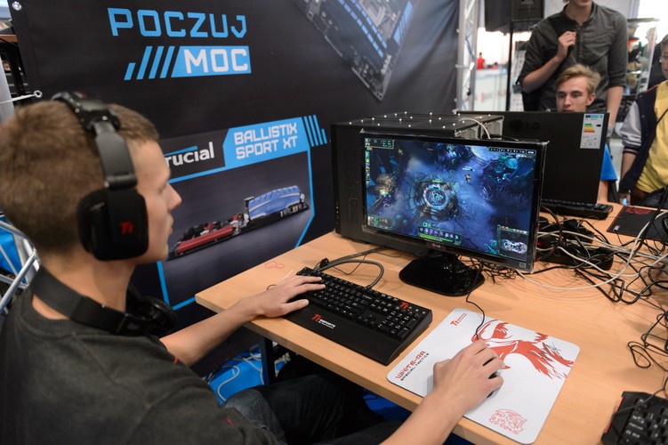 Poznań Game Arena 2014. (jk/cat) PAP/Jakub Kaczmarczyk