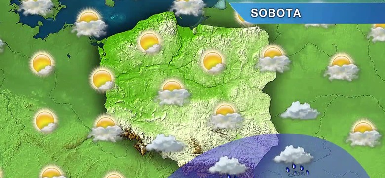 W sobotę duże zachmurzenie, ale nie wszędzie będzie padać. Miejscami zagrzmi. PROGNOZA POGODY