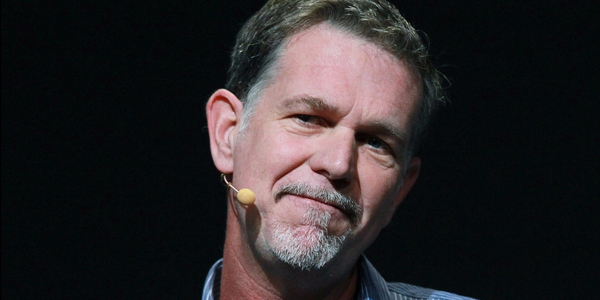 Netflix CEO Reed Hastings.