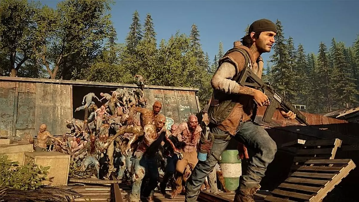 Days Gone - 20 minut rozgrywki pokazuje walkę z hordą zombiaków