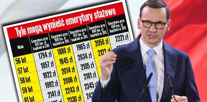 Rząd zdecydował w sprawie stażówek. Dla kogo wcześniejsza emerytura? Jest haczyk [TABELA]