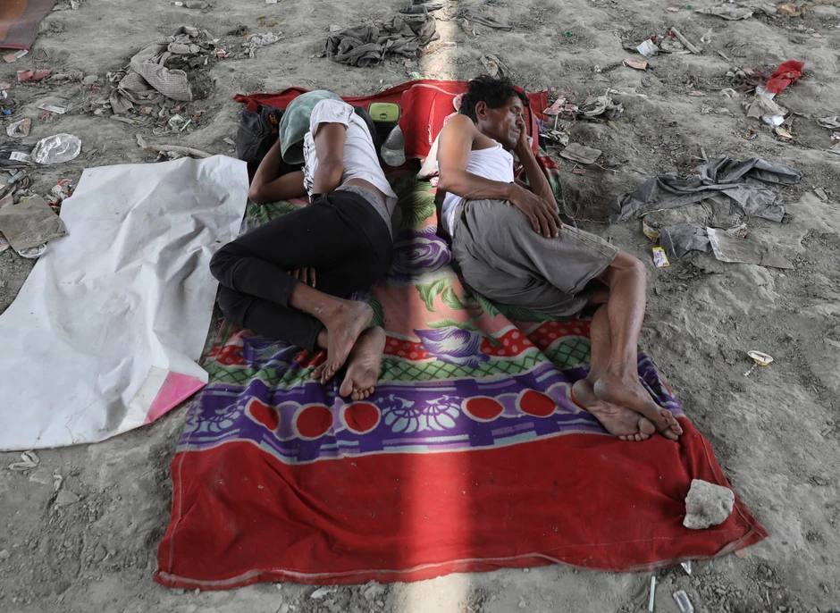 Talas vrućine u Indiji - Nju Delhi