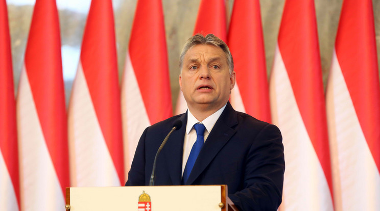 Orbán Viktor rendkívüli sajtótájékoztatót tartott /Fotó: Pozsonyi Zita