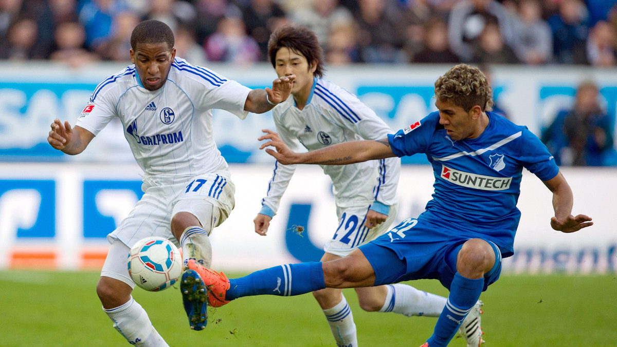 Zespół TSG 1899 Hoffenheim zremisował u siebie Schalke 04 Gelsenkirchen 1:1 w ostatnim meczu 28. kolejki niemieckiej Bundesligi.