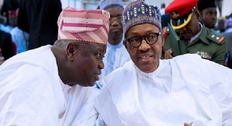 APC members in Lagos are making moves to ensure President Muhammadu Buhari does not appoint Mr Akinwunmi Ambode as a Minister.  (Lagos Television)