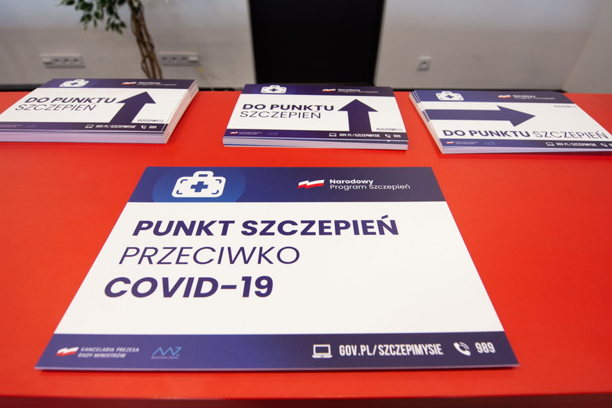 Trzy powszechne punkty szczepień w Łodzi gotowe