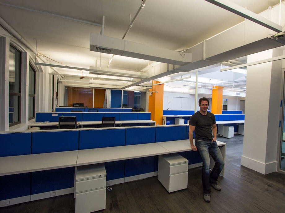 YouVisit Taher Baderkhan in the New York office in 2014