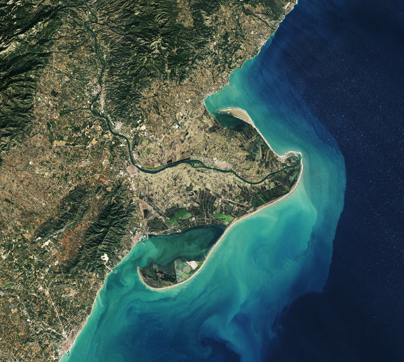 Wybrzeże Hiszpanii przy Morzu Śródziemnym