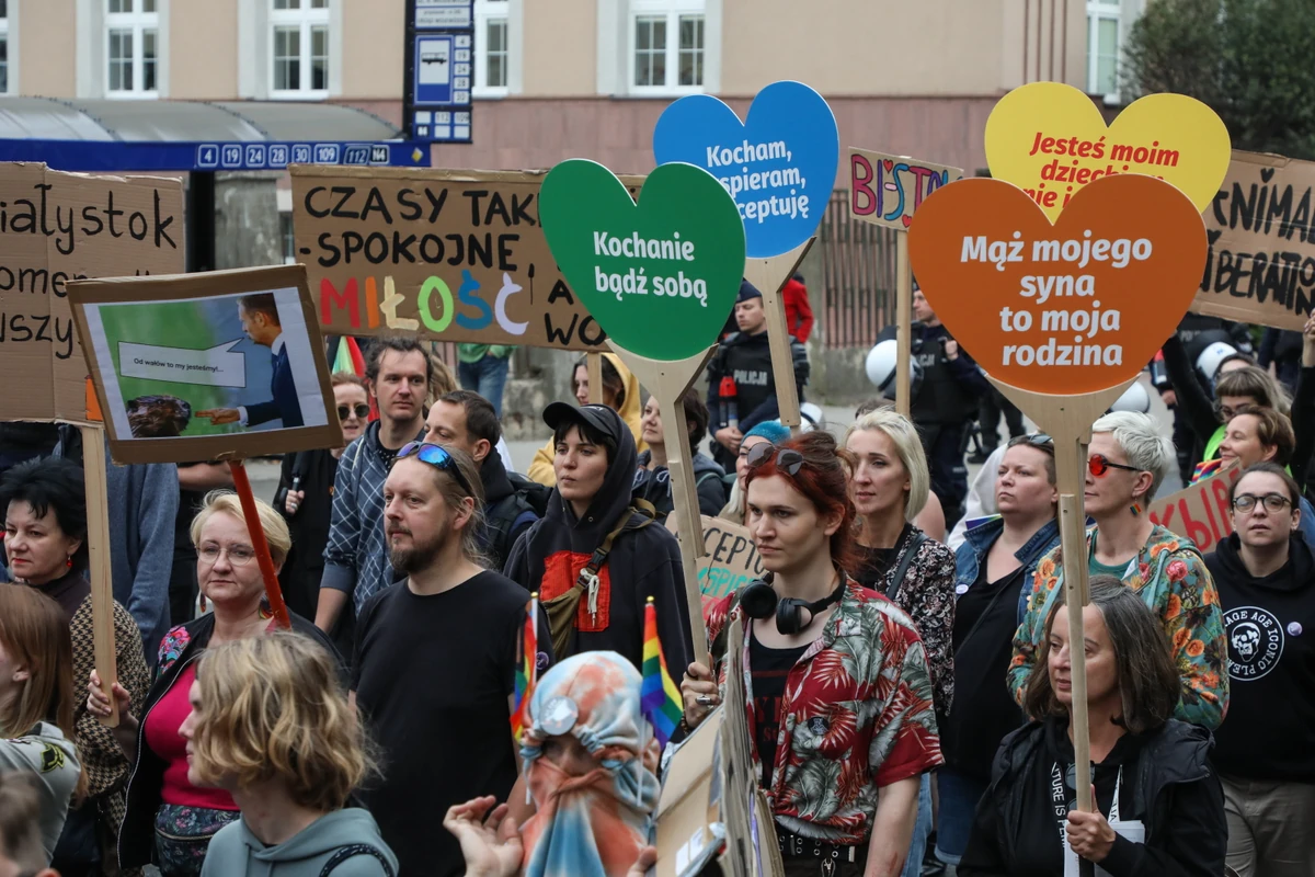  Marsz Równości w Białymstoku. Mimo XXI wieku, musimy przypominać o konieczności ochrony praw osób LGBT+