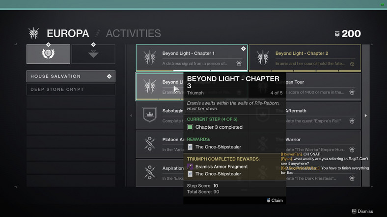 Destiny 2: Beyond Light - screenshot z wersji PC