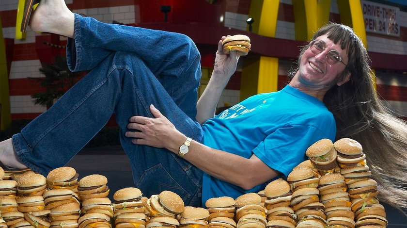 Don zjadł dotychczas prawie 33 tys. Big Maców