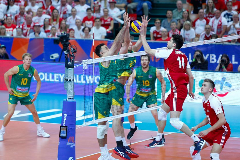 Siatkowka. Liga Narodow. Polska - Australia. 31.05.2019