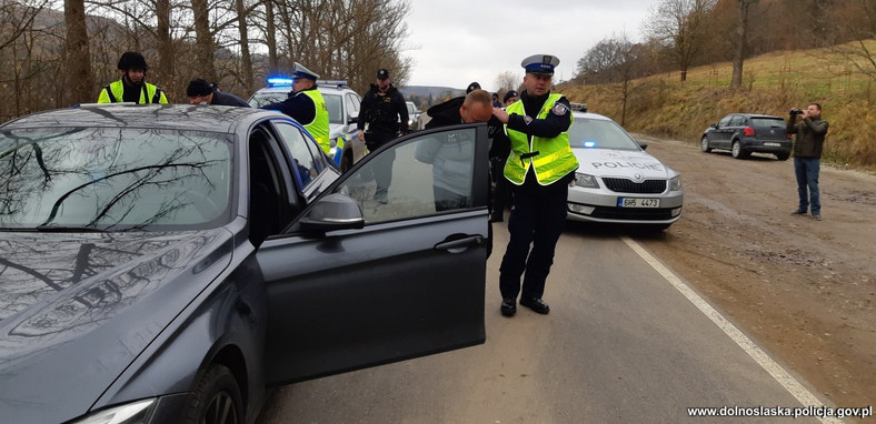 Wspólne ćwiczenia polskiej i czeskiej policji w pościgach transgranicznych