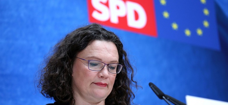 Katastrofalny wynik SPD w wyborach europejskich. Szefowa partii podaje się do dymisji