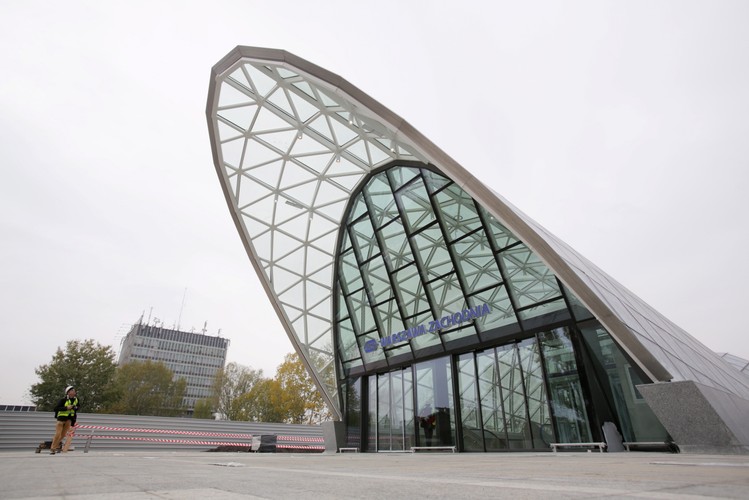 Postępy w budowie dworca Warszawa Zachodnia