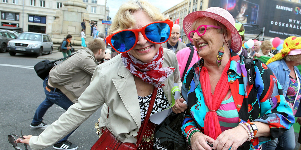 Parada Seniorów w Warszawie 