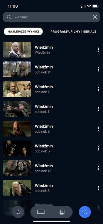 Większość VOD dostępna jest tylko przez wyszukiwarkę