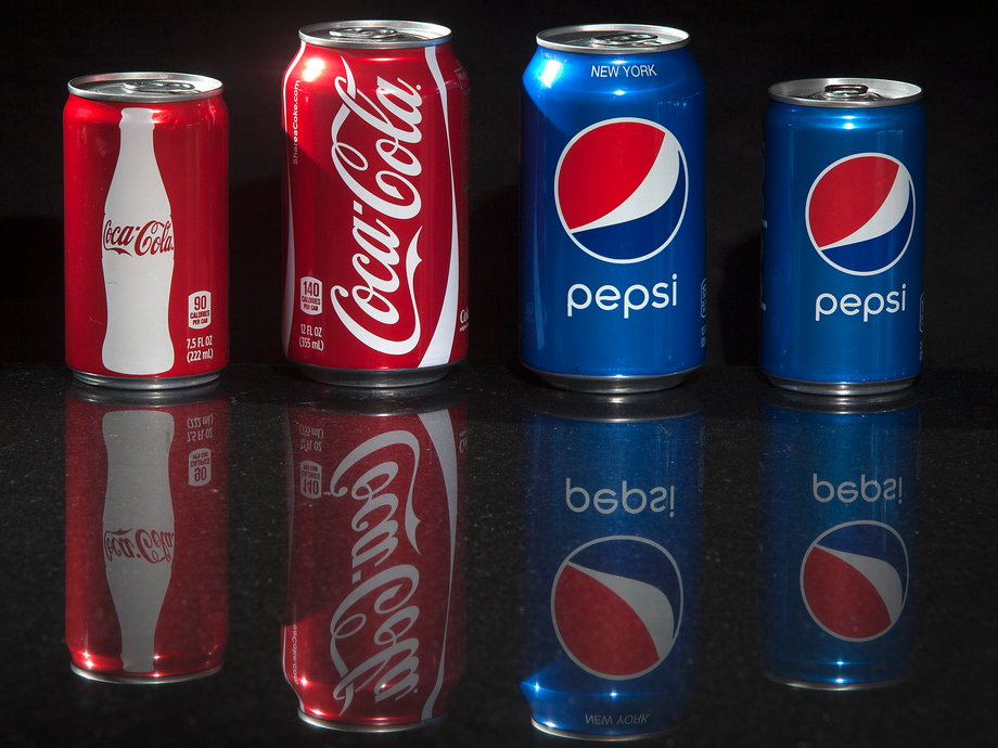 Coke and Pepsi have found success with smaller cans