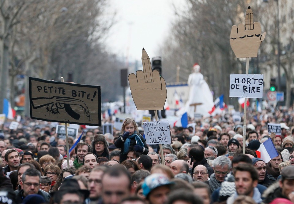 FRANCE PARIS SOLIDARITY RALLY (Mass rally for attack victims in Paris)