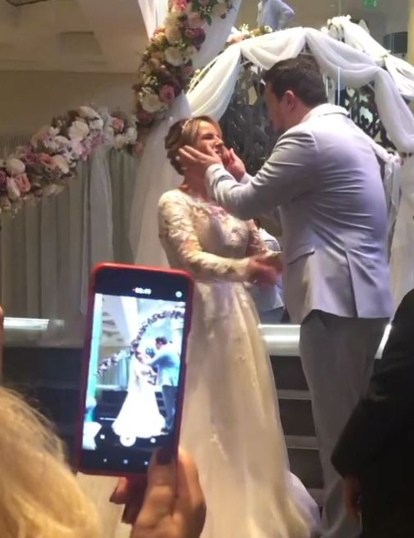 Ana Bučević, venčanje