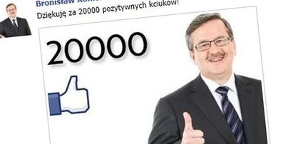 Prezydent wygłupił się na Facebooku?