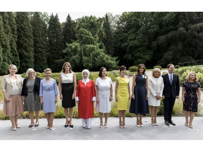 Małgorzata Tusk i partnerki przywódców krajów NATO