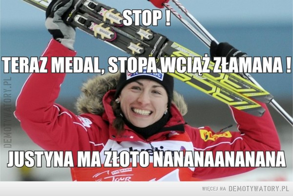 Justyna Kowalczyk - mem