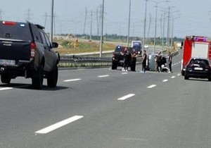 Saobraćajna nesreća autoput Novi Beograd-Surčin