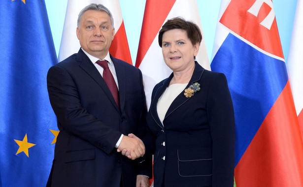 Viktor Orban i Beata Szydło