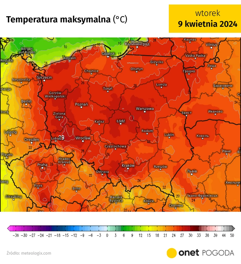 To będzie kolejny niezwykle gorący dzień