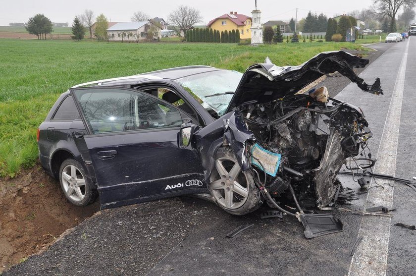 Wypadek w Wielączy na Lubelszczyźnie