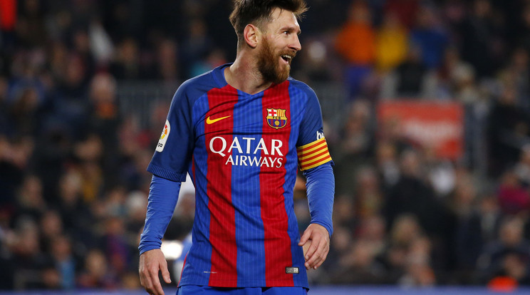 Messi aláírta új szerződését az Adidas-szal /Fotó: AFP