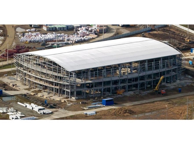 Olympic Curling Center w Soczi