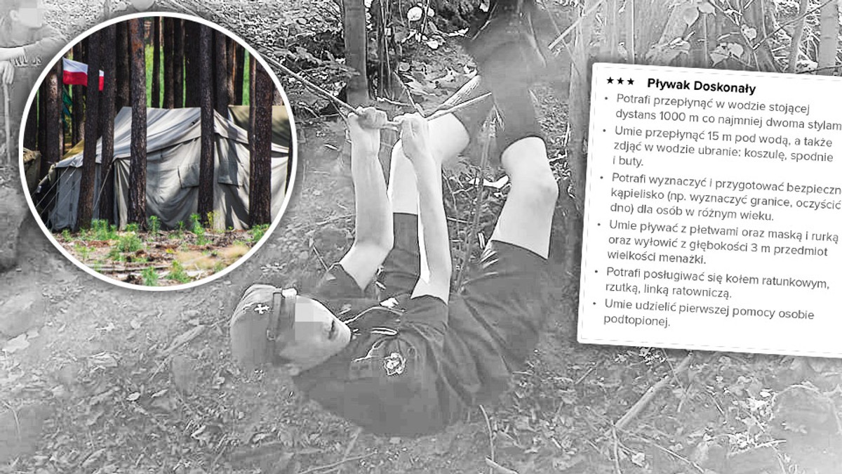 Kolega harcerza, który utonął, ujawnia. "Indywidualne zadania, robione w tajemnicy"