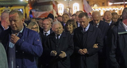 Kaczyński mocno na rocznicy smoleńskiej: Lech Kaczyński był problemem i dlatego musiał odejść