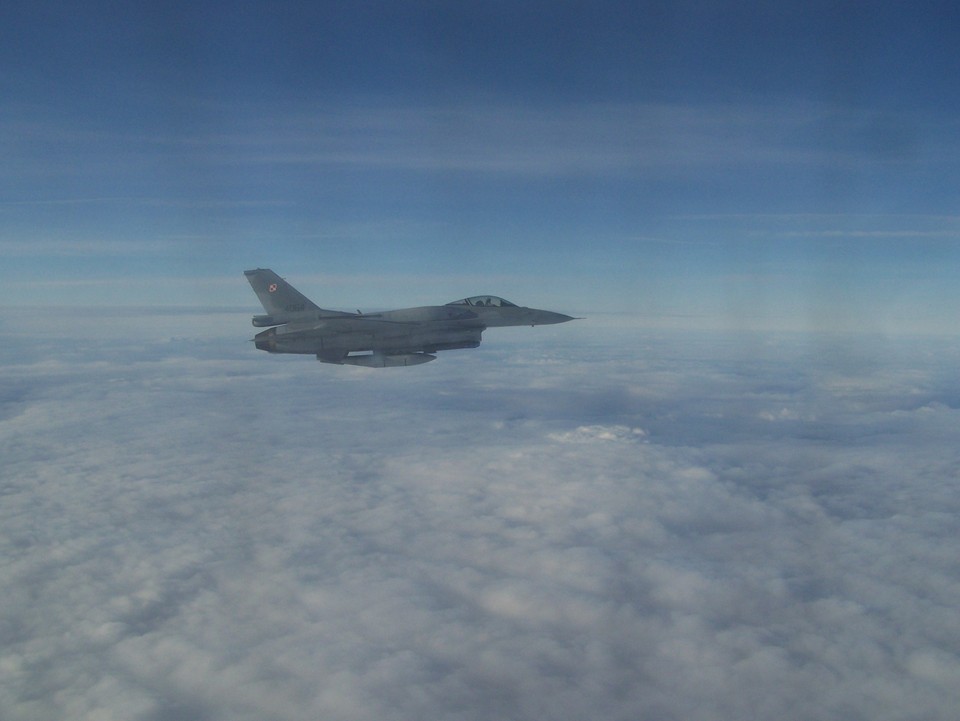 Polskie F-16, fot. Piotr Ogórek/Onet