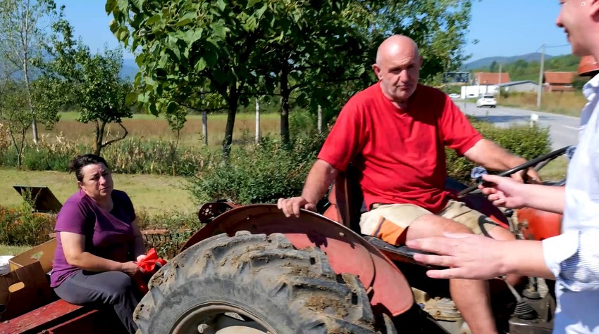Radoš Bajić, emisija "Metar moga sela"