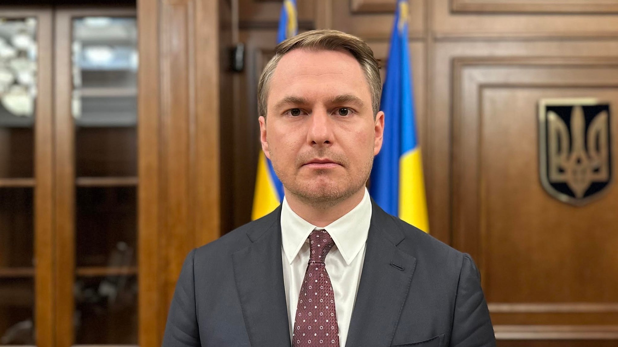 Dnes už bývalý ukrajinský generálny prokurátor Ruslan Kravčenko.