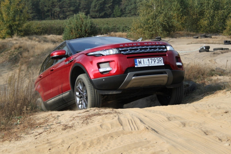 Range Rover Evoque: pierwsza jazda w Polsce