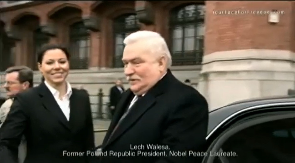 Prezydenci występujący w reklamach: Lech Wałęsa