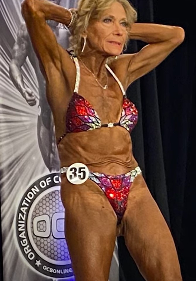Marlene Flowers ima 67 godina i bavi se bodibildingom