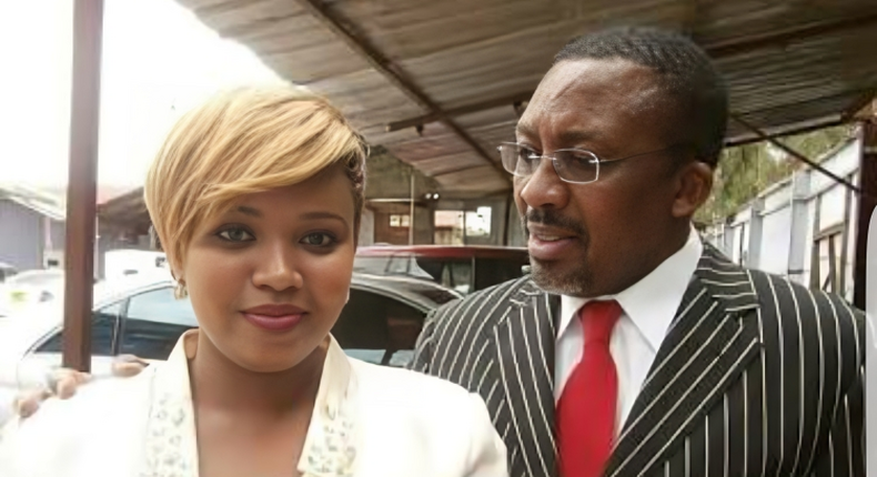 Pastor James Ng'ang'a and his wife  Loise Murugi