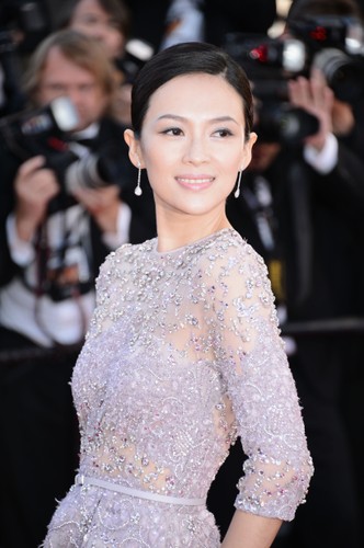 Zhang Ziyi na festiwalu w Cannes