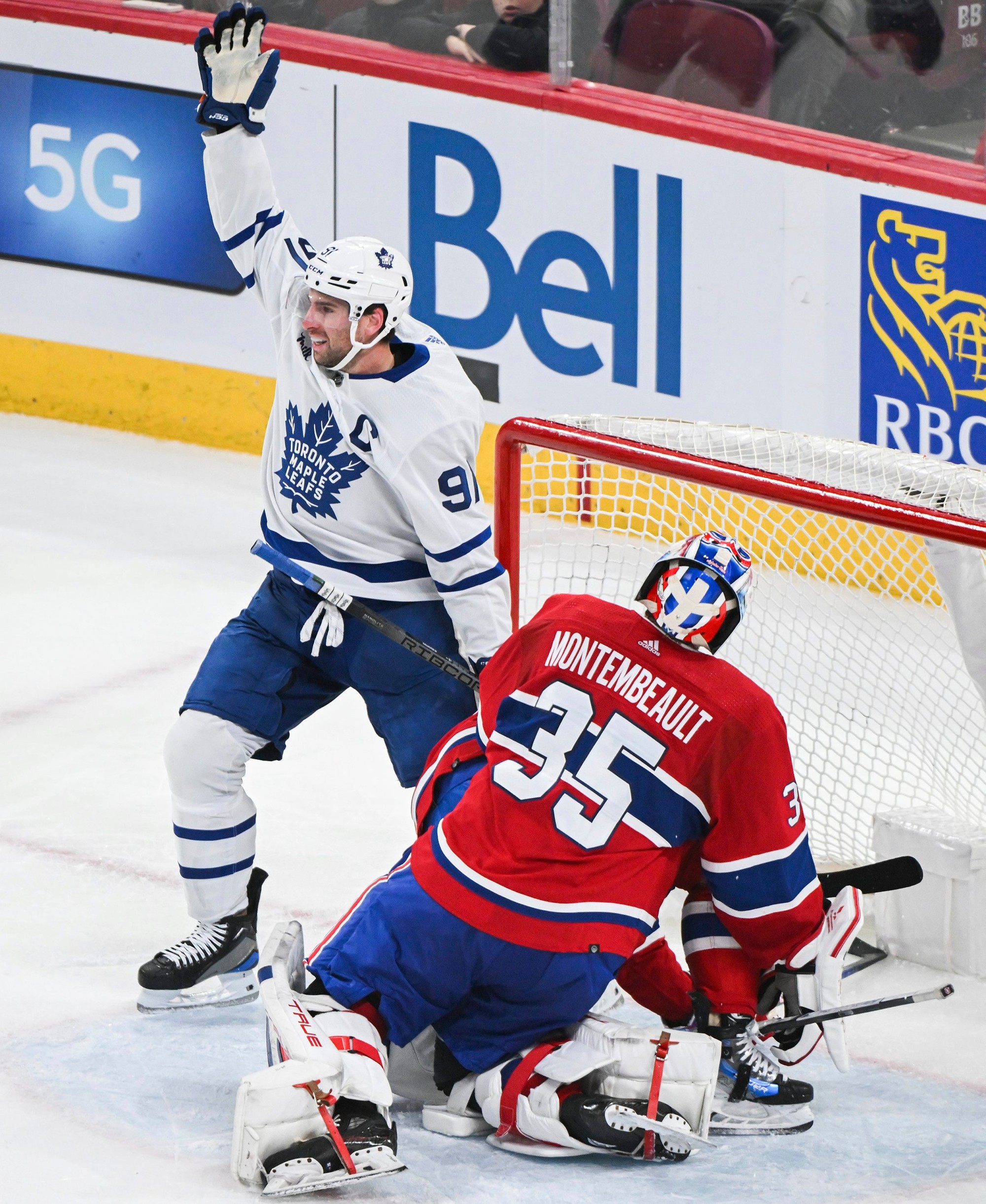 Zápas NHL: Montreal Canadiens - Toronto Maple Leafs.