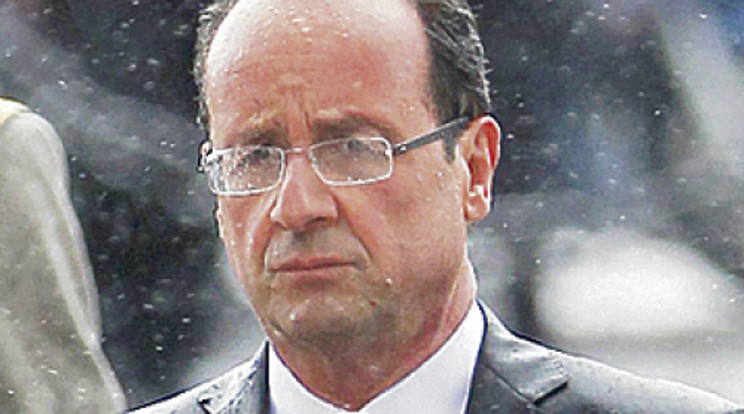 Már első nap elázott az új francia elnök