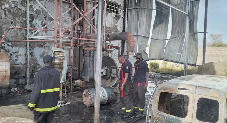 Explosion à l'usine Star